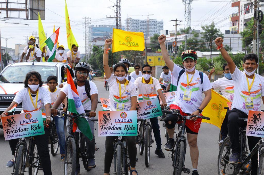 You are currently viewing Freedom Ride Cycle Rally by IAUYSA Team on 15th August 2021