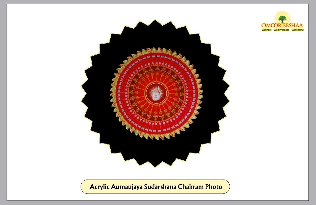 Acrylic wall Photo- Sudarshana Chakram